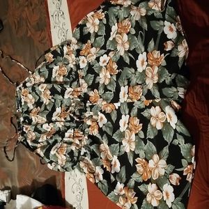 Floral romper 3XL